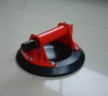 8 inch pump type flat surface glass sucker , glass hand tools , glass suction cups