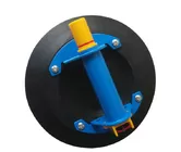 9 inch Metal Handle Vacuum Suction Cup Glass or Stone Slab Lifter Suction Cups for Glass & Stone Slab Lifting