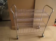 SMT Component Reel Storage cart,chrome smt reel trolley