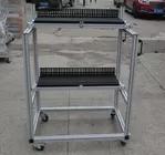 SMD SMT Reel Storage Shelving Trolley smt reel cart