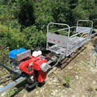 petrol vineyard transporter slope mountain monorail rail transporter