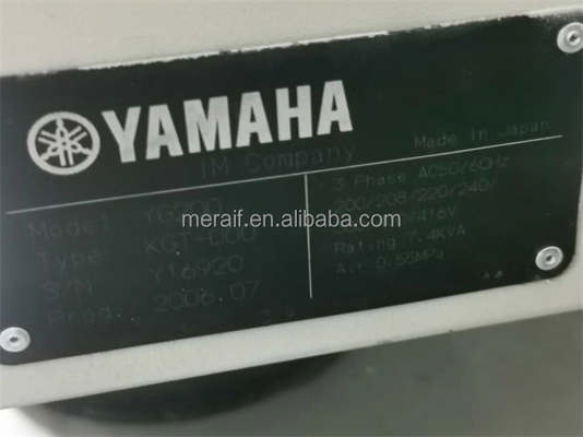 Original used YAMAHA YG200 pick and place machine YG200 chip mounter machine for smt assembly line