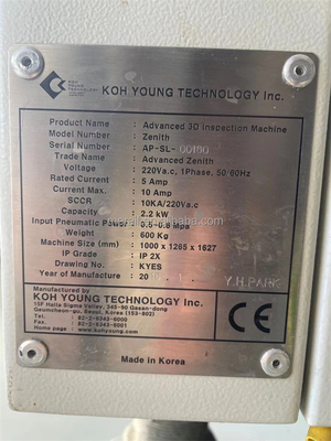 Original used Koh Young  AOI 3D automated optical inspection machine for PCBA