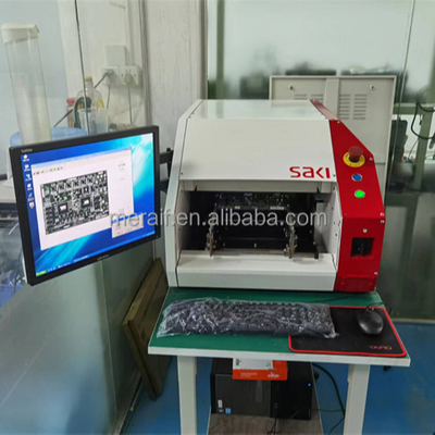 SMT SAKI Comet-18 AOI auto optical inspection machine for checking component mistakes detector