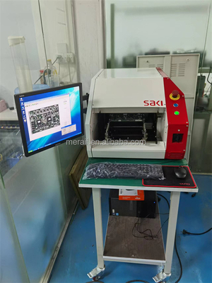 SMT SAKI Comet-18 AOI auto optical inspection machine for checking component mistakes detector