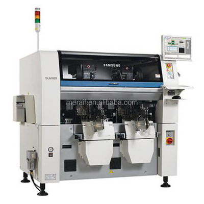 SLM120 Samsung PCB Assembly Machine , LED Lens SMT Machine 1200MM PCB high-speed LED mounter