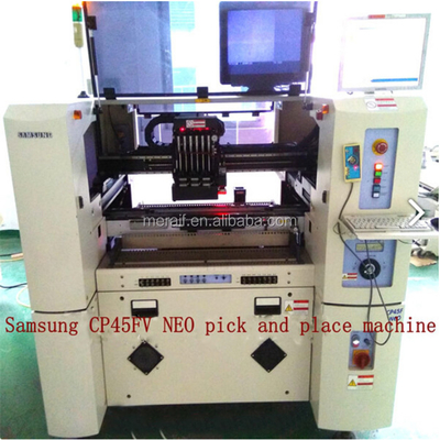 original used SMT pick and place machine Samsung CP40 CP45 CP45FV CP45NEO chip mounter machine