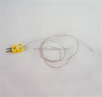 High Temperature Thermocouple Sensor with omega plug GG-K-30-SLE Fiberglass K Type thermocouple