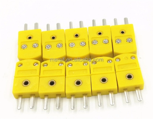 wholesale K Type Thermocouple Male/Female Mini Connectors Plug Thermocouple Temperature Male K Type Sensors