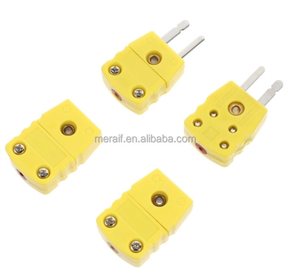 wholesale K Type Thermocouple Male/Female Mini Connectors Plug Thermocouple Temperature Male K Type Sensors