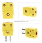 wholesale K Type Thermocouple Male/Female Mini Connectors Plug Thermocouple Temperature Male K Type Sensors