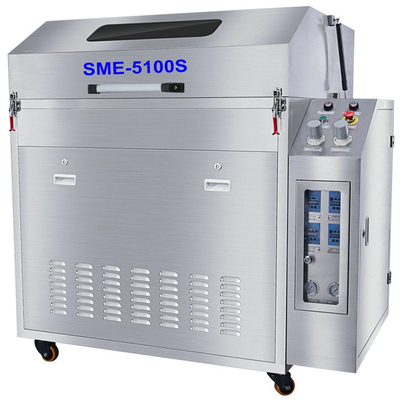 SME-5100S JIG cleaner machine Conformal coating automatic and pneumatic removing spray SMT Pallet Cleaning Machine