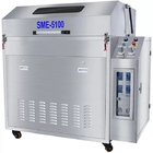 SME-5100 Double-Station 1000mm Diameter Round Basket  jig cleaner Pneumatic Smt Soldering Wave Oven Pallet Cleaning Machine