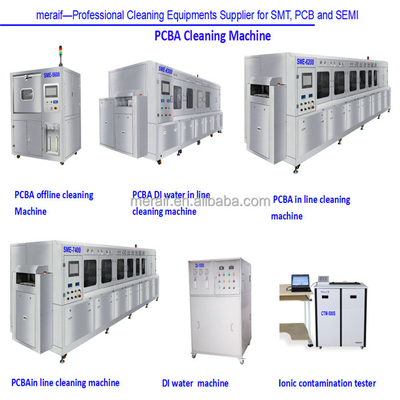 SMT PCBA Assembly Line Cleaning Machine for Mis Print Flux Nozzle Stencil Many Models with best price