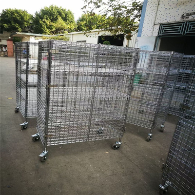 Factory price wholesale ESD PCB Shelving Trolly Cart Stainless Steel Cart SMT Reel Storage Cart SMT Reel Rack