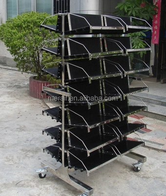 ESD Antistatic circulation pcb storage Rack esd PCB cart trolley with hanging pcb rack