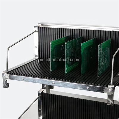 ESD Antistatic circulation pcb storage Rack esd PCB cart trolley with hanging pcb rack