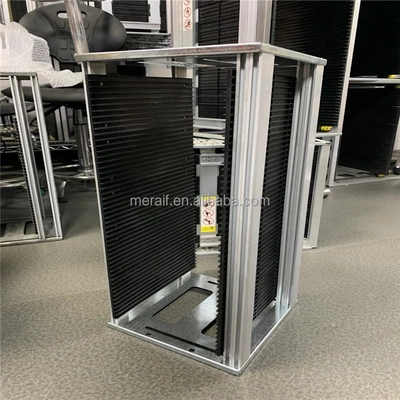 SMT ESD PCB Magazine Rack esd moving storage PCB trolley magazine rack