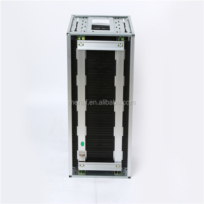 Screw Adjustable SMT PCB ESD Magazine Rack , Precision ESD Storage Racks Fully conductive, 120 C into the oven pcb storage rack