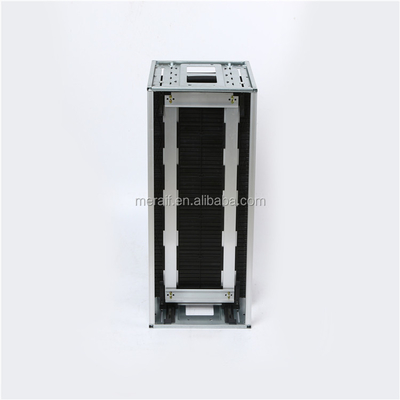 Screw Adjustable SMT PCB ESD Magazine Rack , Precision ESD Storage Racks Fully conductive, 120 C into the oven pcb storage rack