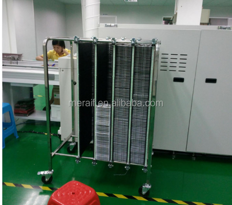 SMT Antistatic ESD Magazine Rack Anti Static PCB Storage Cart PCB RACK