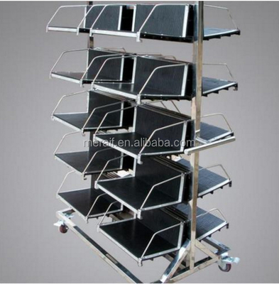 Factory price wholesale SMT PCB STORAGE CART,ESD PCB TROLLEY