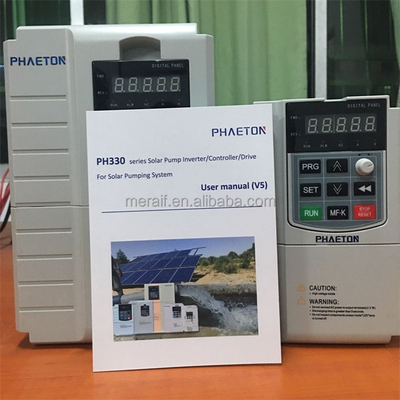 PH330 MPPT Solar Pump Inverter IP20 1.5kw-15kw  variable frequency solar inverter for water pump