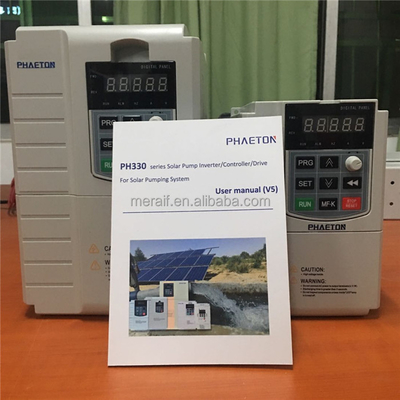 3 phase inverter solar 150-400VDC solar VFD Drive for IM And PMSM Motor