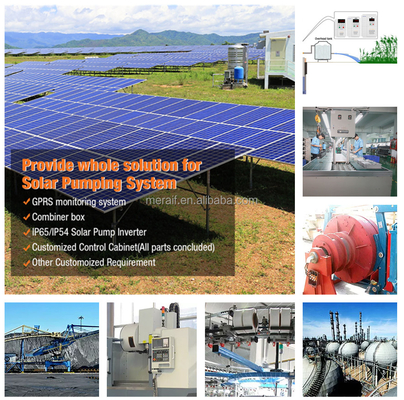 Solar inverter drive 0.75kw single phase three phase solar pump inverter