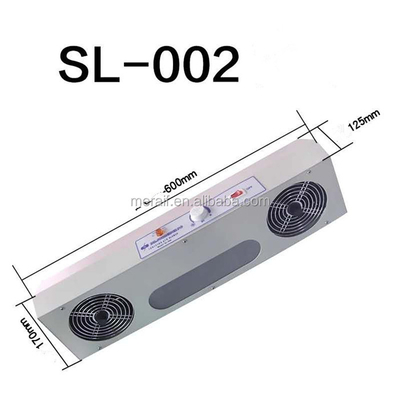 SL-002 Ionizing Air Blower Fan , Industrial Desktop Cold Air Bench Top Ionizing Air Blower Anti Static Fan ESD Ionizer