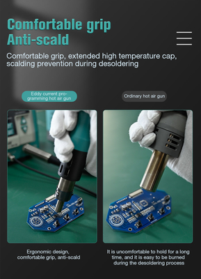 CXG 862 1500W Soldering And Desoldering master 2in1 Eddy Current Programming Desoldering station Hot Air Gun Solder Iron Rework