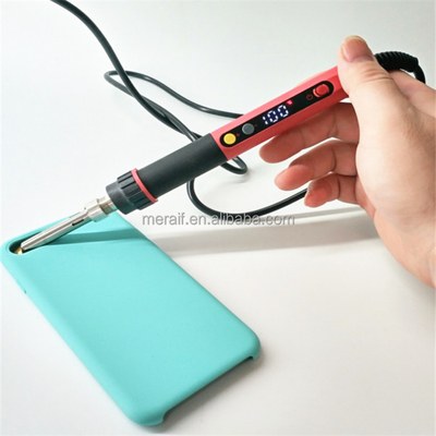 CXG E60W Electric Soldering Iron Digital Adjustable thermostat Electric Soldering Welding station for sale