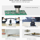 smd equipment hot air gun electric soldering irons , Electric Solder iron Gun of Plastic Welding Hot Air Gun