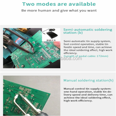 soldering station constant temperature 60W electronic soldering iron SMD rework station CXG378