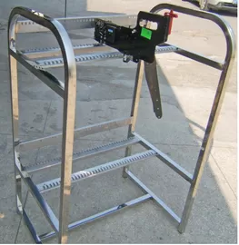 SMD SMT Reel Storage Shelving Trolley smt reel cart