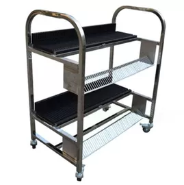 SMD SMT Reel Storage Shelving Trolley smt reel cart