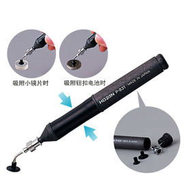 LP200 vacuum pen Anti-satic IC Pick-up Vacuum Sucker Pen + 2 Suction Headers for BGA SMD Work Reballing Aids