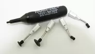 LP200 vacuum pen Anti-satic IC Pick-up Vacuum Sucker Pen + 2 Suction Headers for BGA SMD Work Reballing Aids