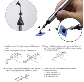 Factory supply IC SMD Vacuum Sucker Suction Pen Remover Sucker Pick Up Tool Solder