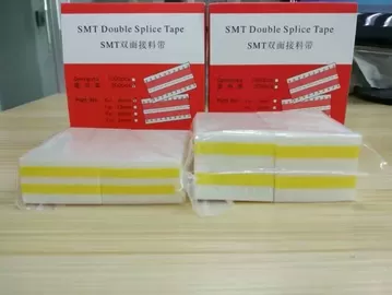 wholesale smt machine parts smt tape 8mm yellow，smt machine parts double splice tape