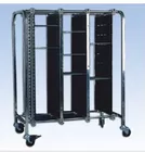 Anti Fold / Anti Aging ESD PCB Magazine Rack , Bearing Strength SMT Magazine Rack ESD Magazine Rack Heat Resistan Adjust