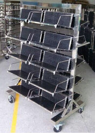 Aluminum Metal Plastic Anti static PCB Foldable Standing rack SMT Storage L Size Antistatic ESD Anti-static Magazine Rac