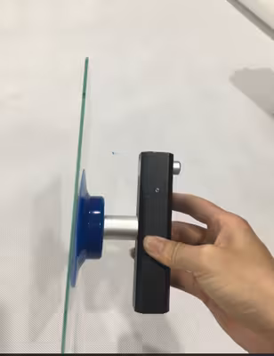 Meraif blue LCD TV screen sucker glass vacuum chuck suction cup glass pump Double sucker handle tools Vacuum lifting