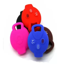 Factory price wholesale Silicone car key Cover Case skin holder for FIAT Flip Folding remote key protected Shell