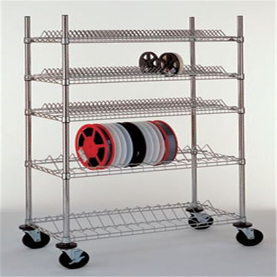 High quality esd smt reel storage cart smt reel rack for electronic factory