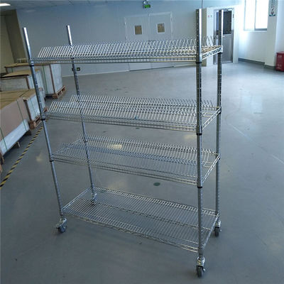 Carbon Steel SMT ESD Trolley SMD Material PCB Reel Storage Shelving Rack Trolley Cart/ESD SMT Reel Shelving Trolley