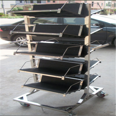 SMT ESD PCB Magazine Rack esd moving storage PCB trolley magazine rack