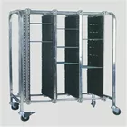 SMT Pcb Storage Cart ESD Circulation PCB Storage Cart Cabinet Tool Cart for electronic factory