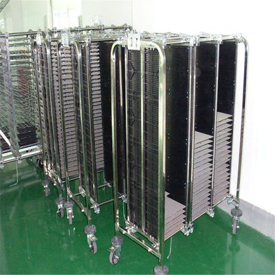 Antistatic SMT Reel Storage Cart ESD PCB Storage Trolley Cart for electronic fatory SMT