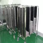 Best price SMT Shelf ESD PCB Storage Trolley Cart For Eletronic Factory